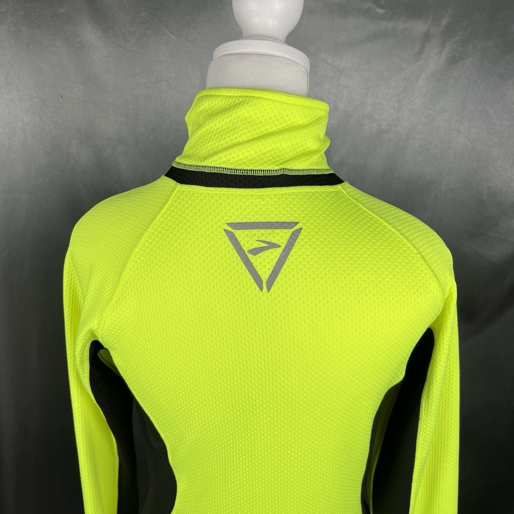 Brooks Running Top Women's S Long Sleeve Run Visible Hiโ Vis Reflective Pullover - Picture 9 of 15